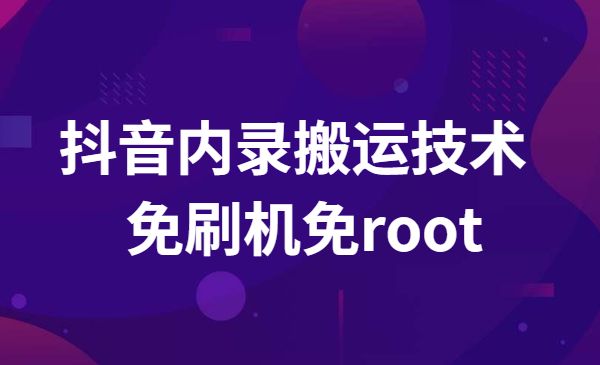 风靡一时的抖音内录搬运技术-盛科网创