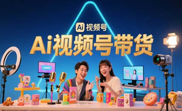 视频号AI带货项目-盛科网创