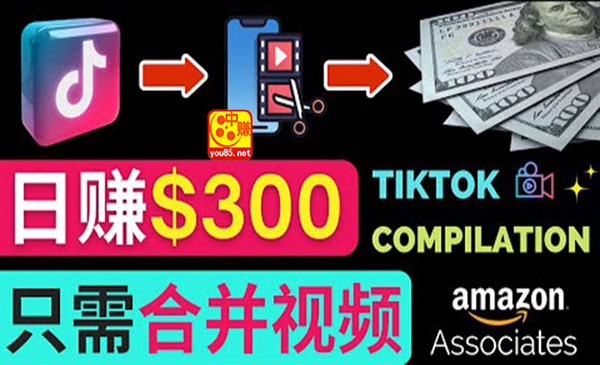 搬运Tiktok视频到Youtube赚钱-盛科网创