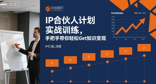 IP合伙人计划实战训练，手把手带你轻松Get知识变现-盛科网创