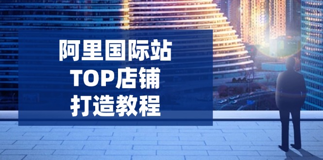 （14269期）阿里国际站TOP店铺打造教程：涵盖平台到高阶，解决运营难题，提升询盘-盛科网创