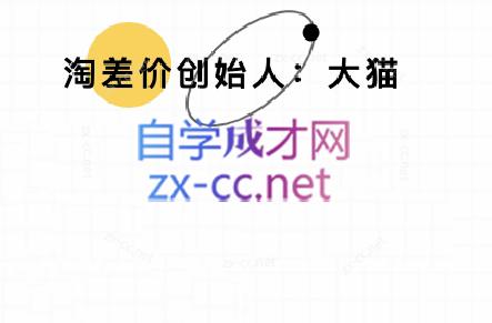 大猫淘差价课程(更新10月)-盛科网创