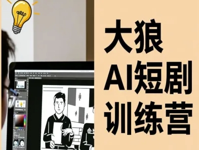大狼AI短剧训练营-短剧课程(更新中)-盛科网创