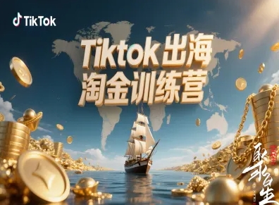 Tiktok出海淘金训练营，跨境电商TK实战变现-盛科网创