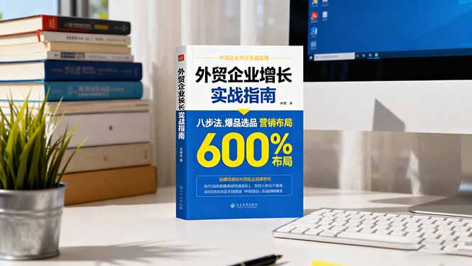 外贸企业增长实战指南，八步法、爆品选品、营销布局，业绩增长300%-盛科网创