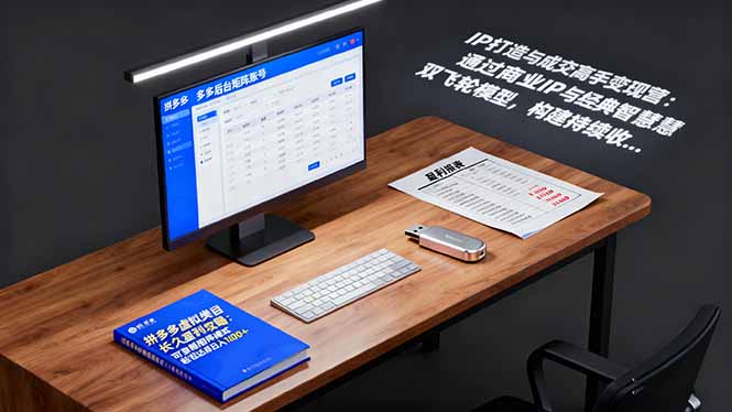 IP打造与成交高手变现营:通过商业IP+经典智慧双飞轮模型 构建持续收钱系统-盛科网创