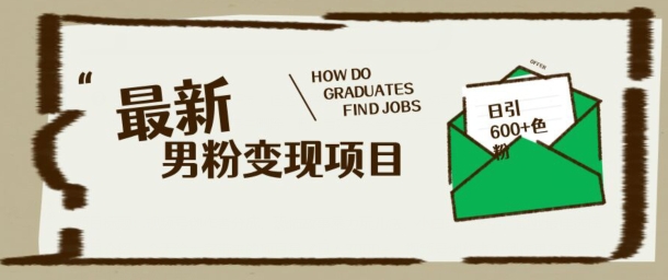最新男粉变现项目，日引100+S粉，流量爆炸，小白轻松上手-盛科网创
